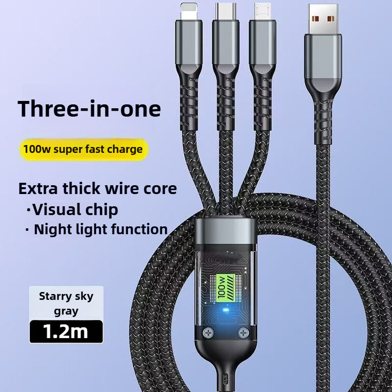Ohwin Tech 3-in-1 - Mobile Phone Data Cable