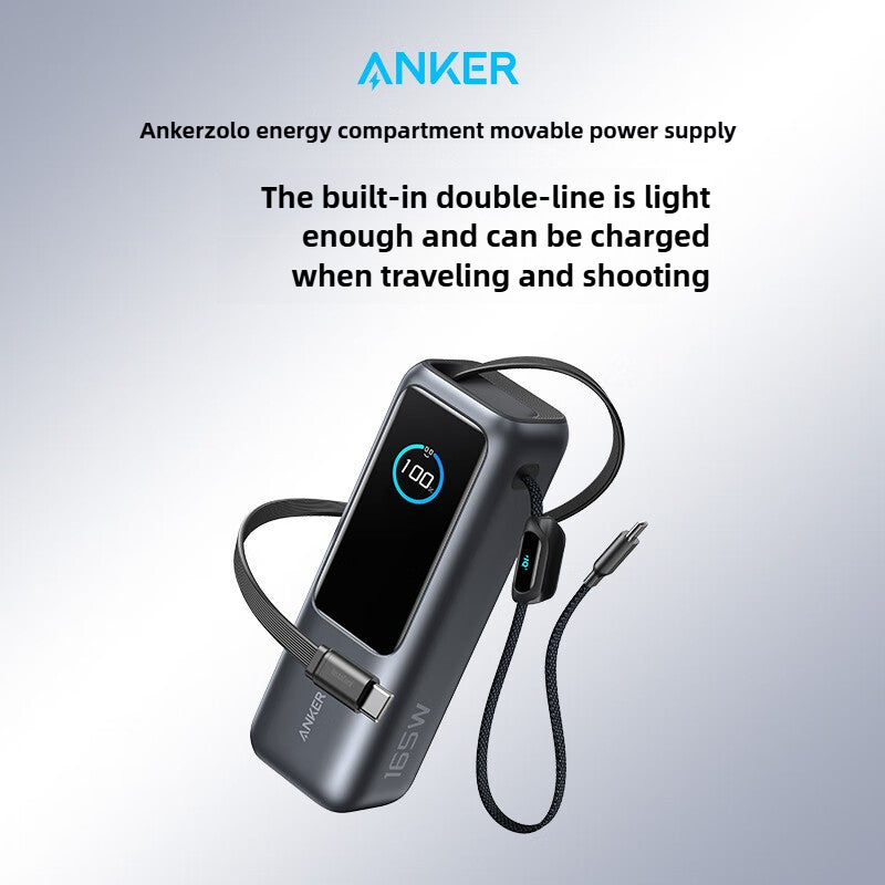 ANKER Zolo - 165W Comes with A Dual-wire Power Bank