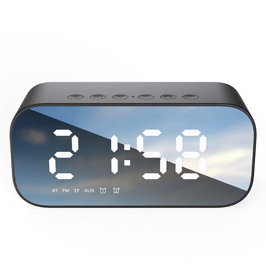 Ohwin Tech - Bluetooth Speaker Multi-Function Clock Alarm Clock