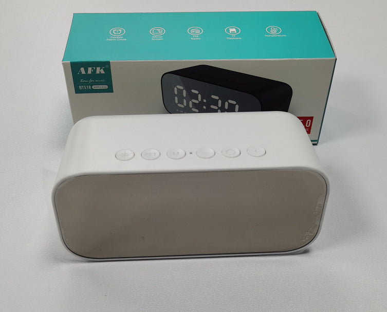 Ohwin Tech - Bluetooth Speaker Multi-Function Clock Alarm Clock