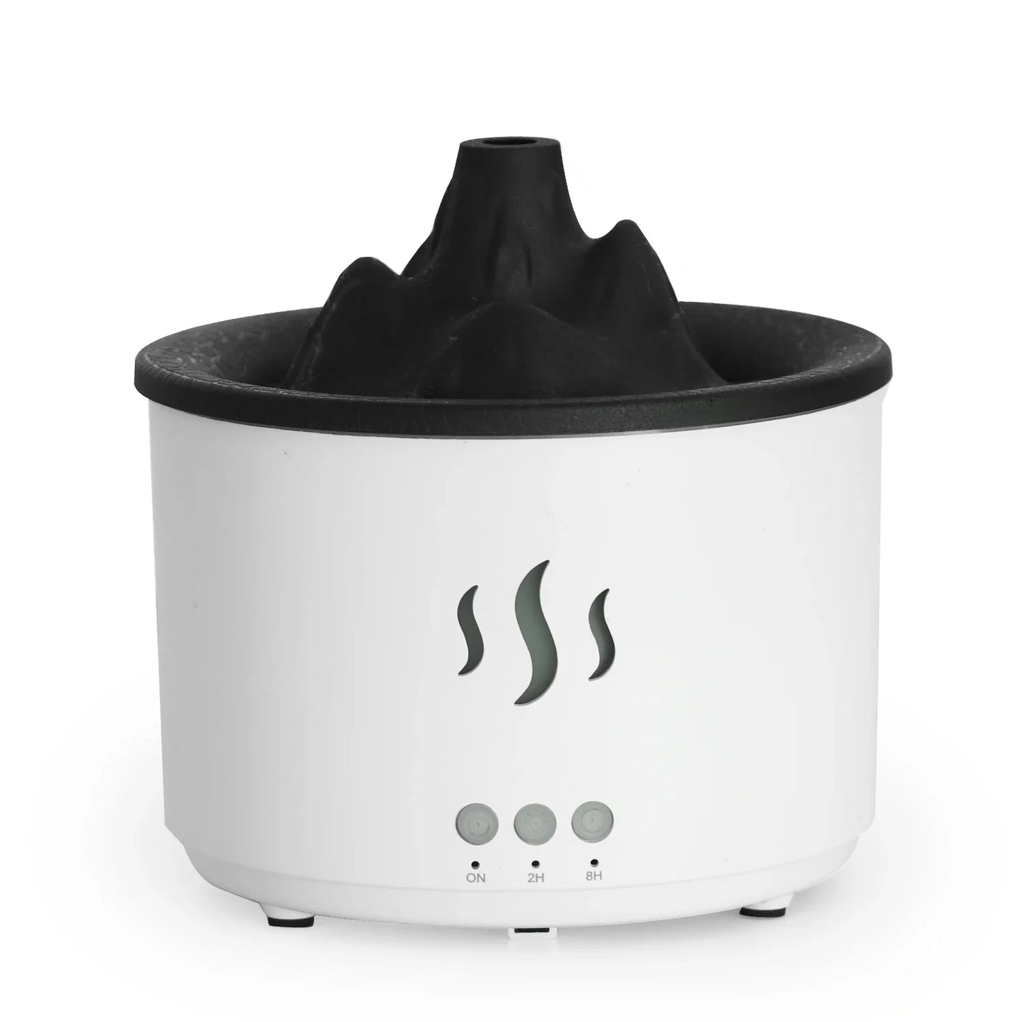 Flame Volcano Humidifier Aroma Diffuser Ultrasonic Mist Maker Fogger LED Essential Oil 500ml Home Diffuser With Remote Control