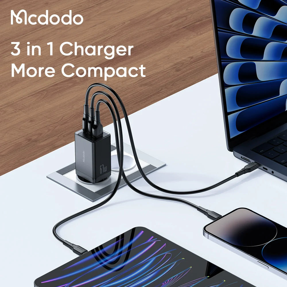 McDodo - Gallium Nitride 67W Fast Charge