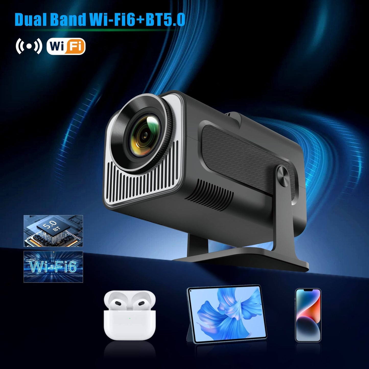 Ohwin Tech - HY320 Smart Mini Projector